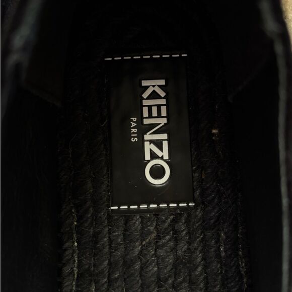 Kenzo Paris Black Suede Espadrilles with Box & Paperwork Size 43 EU - Picture 2 of 9